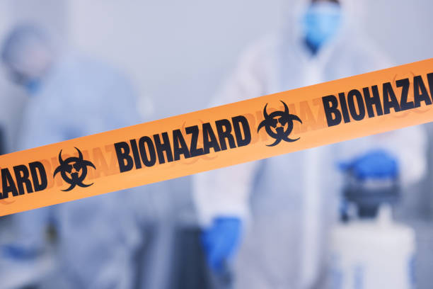 Professional Drug Lab Cleanup technician working in Perrysville, IN